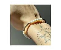 Gold Filled 4mm Pearl Bead Bracelet