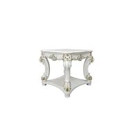 Contemporary Square End Table with Manufactured Wood Finish