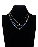 Unwritten Cubic Zirconia Beaded Layered Necklace Set
