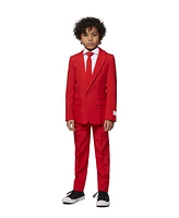 OppoSuits Toddler and Little Boys 3-Piece Devil Solid Suit Set