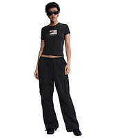 Nike Sportswear Women's Chill Knit Graphic Cropped T-Shirt