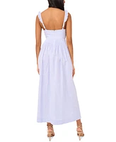 Parker Women's The Olive Ruffled-Strap Pleated-Waist Dress