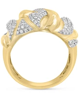 Effy Diamond Statement Ring (5/8 ct. t.w.) in 14k Yellow Gold
