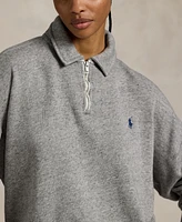Polo Ralph Lauren Women's Lightweight Fleece Quarter-Zip Sweatshirt