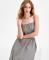 French Connection Women's Gingham Crop Top
