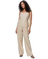 Sanctuary Women's Desert Square-Neck Sleeveless Sequin Top