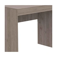 Contemporary Computer Desk with Two Drawers for Small Space Solutions