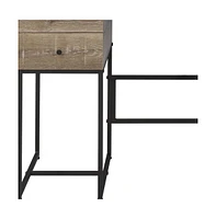 Modern Writing Desk with Four Drawers – Organized Workspace Solution