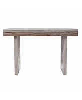 45" Brown Writing Desk