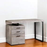 Minimalist Computer Desk with 3 Drawers – Ideal for Home or Dorm