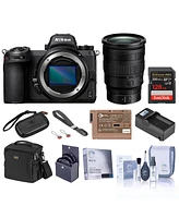 Nikon Z 6II Mirrorless Digital Camera with Nikkor Z 24-70mm f/2.8 S Lens, Bundle with 128GB Uhs-i Memory Card, Shoulder Bag, Extra Battery, Smart Char