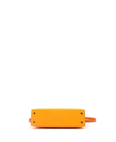 Pre-Owned Hermes Kelly 20 Handbag Bicolor Epsom with Palladium Hardware