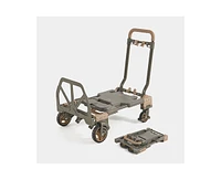 Naturehike Folding Cart, Portable Outdoor Trolley, Large Capacity Camping Cart, 264 lbs Load, Adjustable Handle