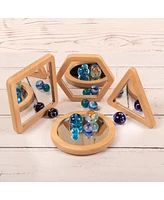 Yellow Door Little Looking Shape Mirrors - Set of 4