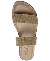 Wild Pair Ginnie Double-Band Slide Flat Sandals, Created for Macy's