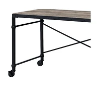 Minimalist Writing Desk with Spacious Work Surface
