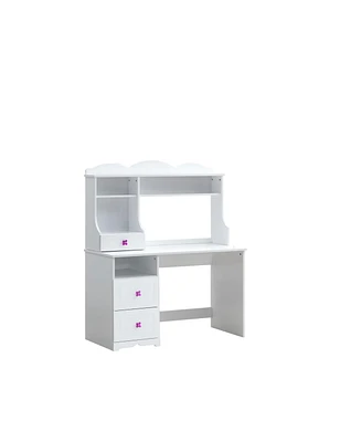 Wooden Writing Desk with Two Drawers – Perfect for Study or Office