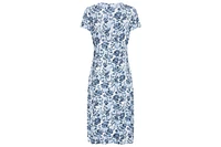 Olsen Women's Prairie Floral Knit Dress