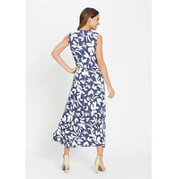 Olsen Women's Floral Print Maxi Dress