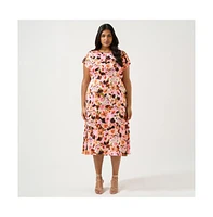 Atreides Floral Midi Dress