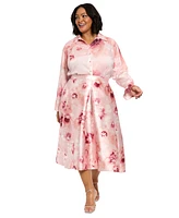 Muse Plus Floral-Print Blouse