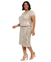 Muse Plus Sequined Skirt