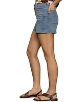 Sanctuary Women's Luna Button-Front Denim Shorts