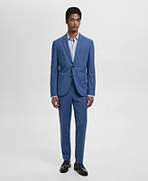 Mango Men's Stretch Fabric Super Slim-Fit Suit Blazer