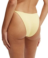 Cotton On Women's Side-Tie Brazilian Bikini Bottoms
