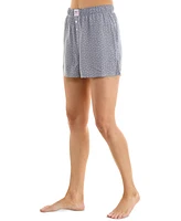 Roudelain Women's 2-Pk. Printed Mid-Rise Boxer Shorts