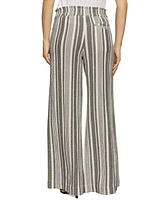 Sanctuary Women's Palm Cotton Wide-Leg Pull-On Pants