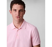 Calvin Klein Men's Regular-Fit Smooth Cotton Monogram Logo Polo Shirt