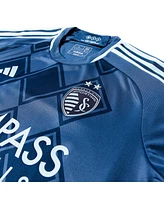 Adidas Men's Johnny Russell Navy Sporting Kansas City 2024 Diamonds Our Forever Authentic Player Jersey