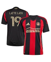 Adidas Men's Emmanuel Latte Lath Black Atlanta United Fc 2025 The Connector Replica Player Jersey