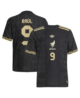 Adidas Big Boys and Girls Raul Jimenez Black Mexico National Team 2025 Third Authentic Player Jersey