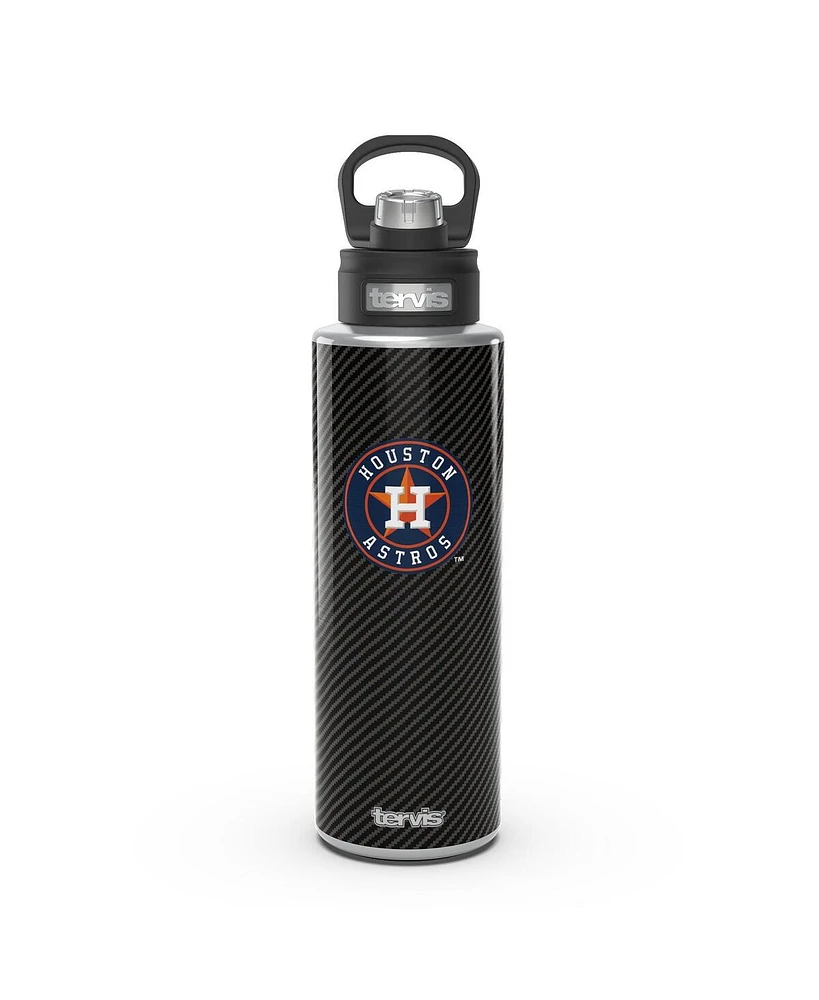 Tervis Houston Astros 40oz. Carbon Fiber Wide Mouth Water Bottle