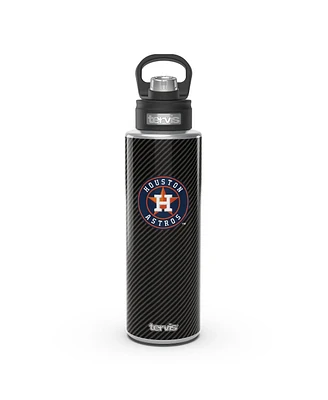 Tervis Houston Astros 40oz. Carbon Fiber Wide Mouth Water Bottle