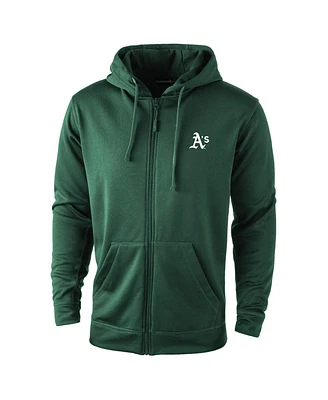 Dunbrooke Men's Green Athletics Trophy Full-Zip Hoodie