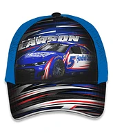 Checkered Flag Sports Men's and Women's Yellow Kyle Larson Trucker Adjustable Hat