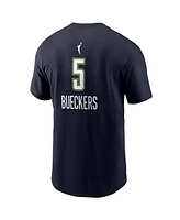 Nike Men's Paige Bueckers Navy Dallas Wings 2025 Wnba Draft Explorer Edition Name Number T-Shirt