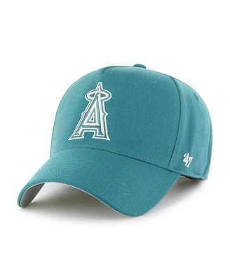 '47 Brand Men's Teal Los Angeles Angels Ballpark Offside Adjustable Hat