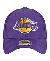 New Era Men's Purple Los Angeles Lakers Subtle Camo 39THIRTY Flex Hat
