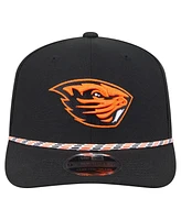 New Era Men's Black Oregon State Beavers Game Day Multi-Rope 9SEVENTY Stretch-Snap Hat