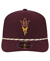New Era Men's Maroon Arizona State Sun Devils Game Day Multi-Rope 9SEVENTY Stretch-Snap Hat