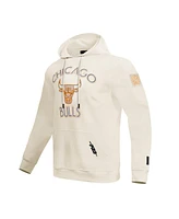 Pro Standard Men's Cream Chicago Bulls 2024/25 City Edition Pullover Hoodie