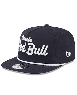 New Era Men's Navy Red Bull Racing Golfer Adjustable Hat