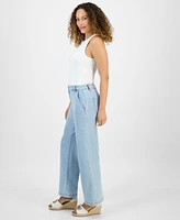 Style & Co Petite Wide-Leg Jeans, Exclusively at Macy's