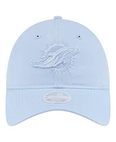 New Era Women's Light Blue Miami Dolphins Color Pack 9TWENTY Adjustable Hat
