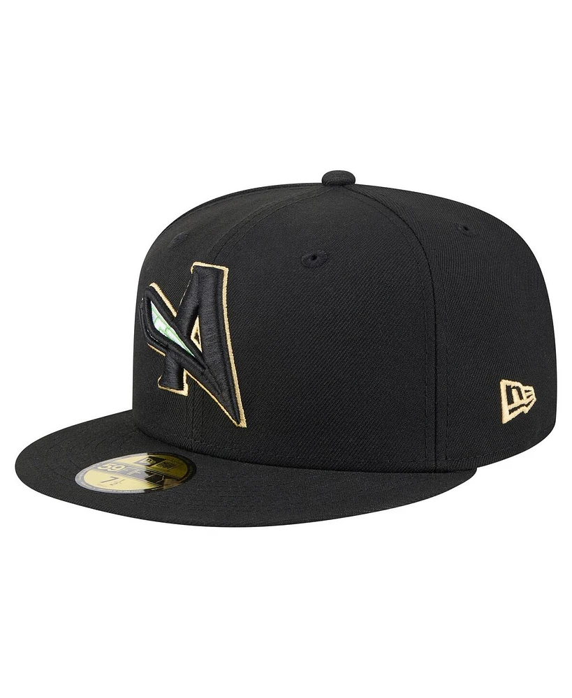 New Era Men's Black Augusta GreenJackets Authentic Collection 59FIFTY Fitted Hat