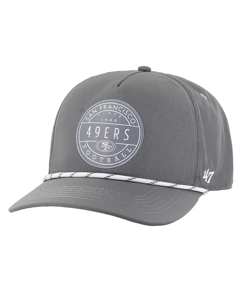 '47 Brand Men's Gray San Francisco 49ers Suburbia Hitch Adjustable Hat
